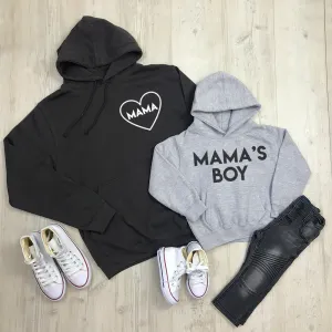 Mama & Mama's Boy Mum & Kid Matching Hoodies (MRK X) discount mum dresses