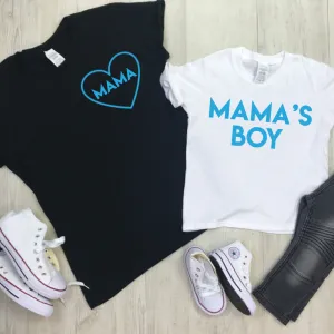 Mama & Mama's Boy Mum & Kid Matching Tees (MRK X) discount mum dresses
