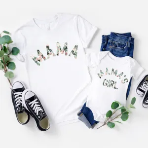 Mama & Mama's Girl Floral Matching T-Shirts/Vest (MRK X) maternity leggings online