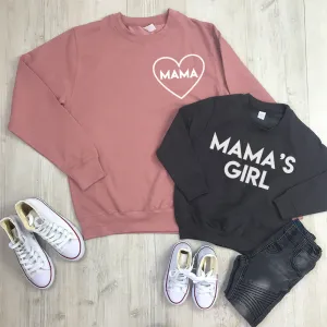 Mama & Mama's Girl Mum & Kid Matching Sweaters (MRK X) maternity wear outlet