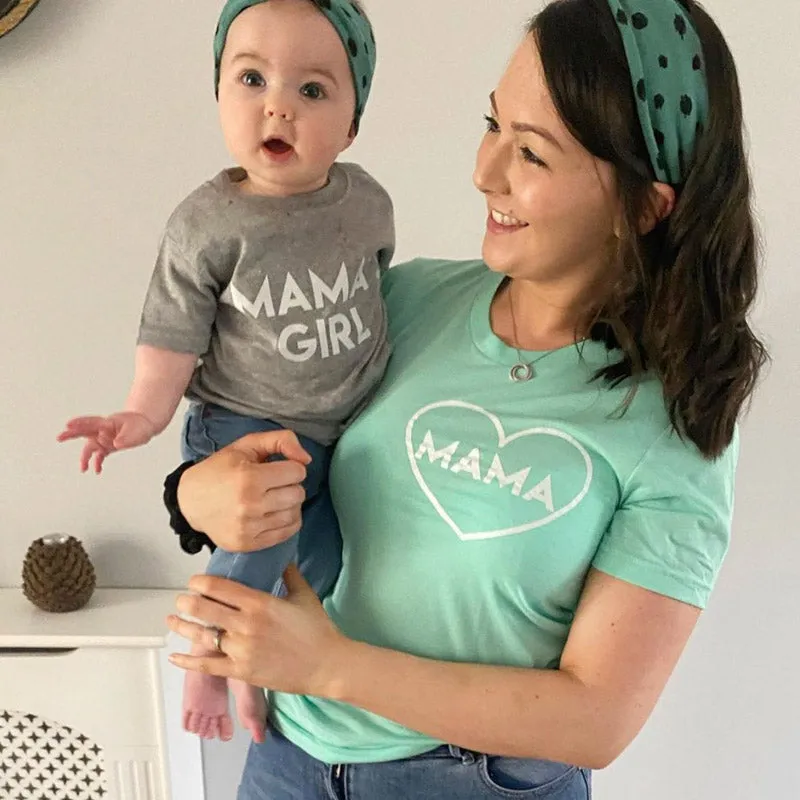 Mama & Mama's Girl Mum & Kid Matching Tees (MRK X) discount mum dresses