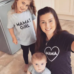 Mama & Mama's Girl Mum & Kid Matching Tees (MRK X) nursing tops best deals