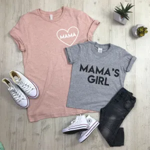 Mama & Mama's Girl Mum & Kid Matching Tees (MRK X) maternity leggings online