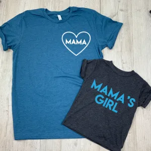 Mama & Mama's Girl Mum & Kid Matching Tees (MRK X) maternity wear outlet