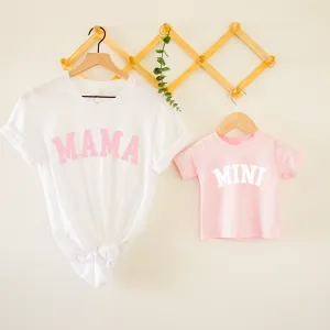 Mama & Mini College Matching White/Pink T-Shirts nursing tops best deals
