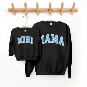 Mama & Mini Essential Varsity Matching Sweatshirts discount mum dresses