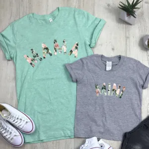 Mama & Mini Floral Matching T-Shirts nursing tops best deals