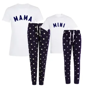 Mama & Mini Mum & Kid Matching Star Pyjamas baby bump outfits discount
