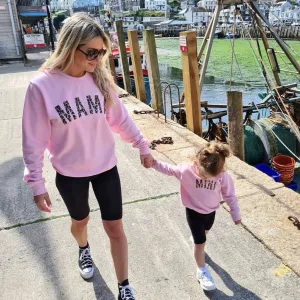 Mama & Mini Mum & Kid Matching Sweatshirts (MRK X) breastfeeding tops cheap