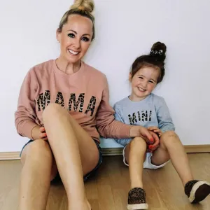 Mama & Mini Mum & Kid Matching Sweatshirts nursing tops best deals