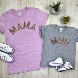 Mama & Mini Mum & Kid Matching T-Shirts (MRK X) baby bump outfits discount