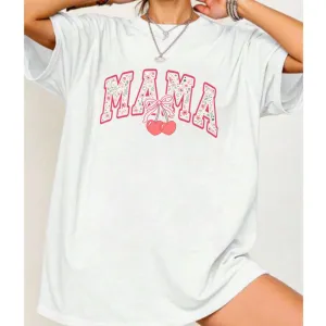 Mama Cherry Coquette Oversized Spirit T-Shirt maternity dresses promo