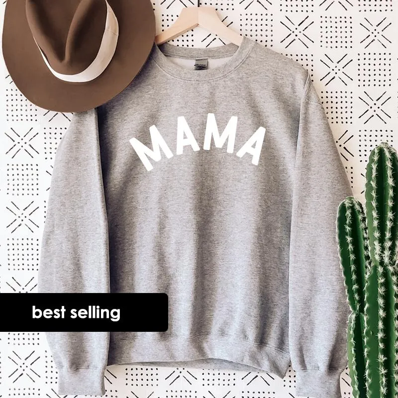Mama Classic Sweatshirt (MRK X) mum jeans promo