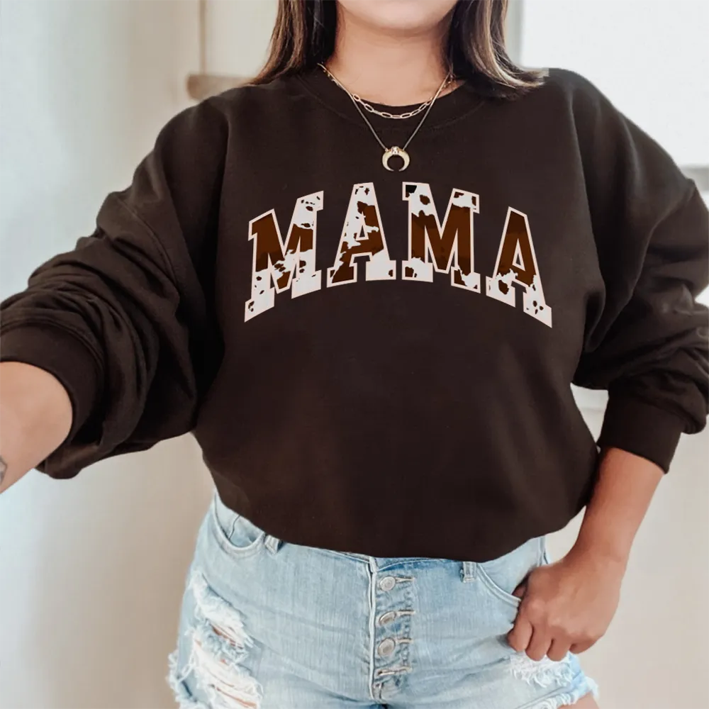 Mama Cowboy Varsity Sweatshirt
