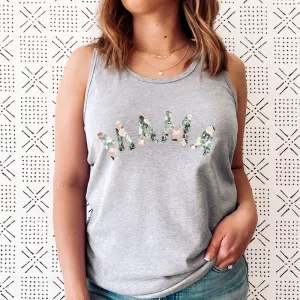 Mama Floral Summer Sleeveless Tank mum blouses clearance
