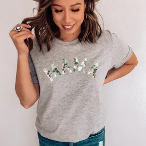 Mama Floral Summer T-Shirt (MRK X) mum blouses clearance
