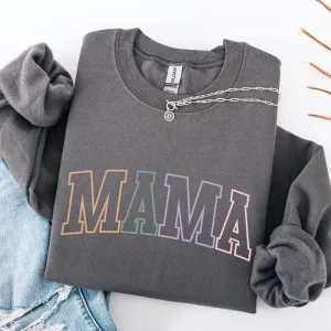Mama Hollow Varsity Sweatshirt postpartum clothes sale