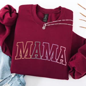 Mama Hollow Varsity Sweatshirt postpartum clothes sale