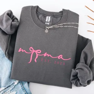 Mama In A Bow Year Established Sweatshirt pregnancy jeans best price