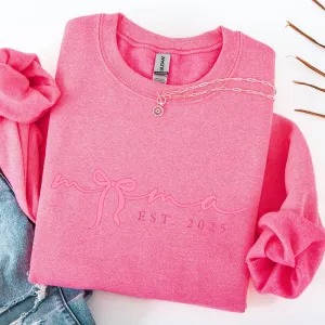 Mama In A Bow Year Established Sweatshirt pregnancy jeans best price