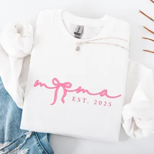 Mama In A Bow Year Established Sweatshirt pregnancy jeans best price