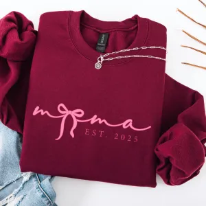 Mama In A Bow Year Established Sweatshirt pregnancy jeans best price