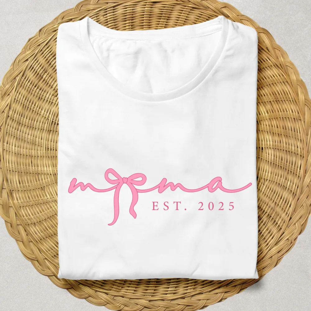 Mama In A Bow Year Established T-Shirt pregnancy jeans best price