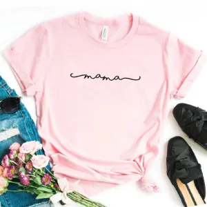 Mama Script Retro Tee (MRK X) mum blouses clearance