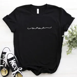 Mama Script Retro Tee (MRK X) mum blouses clearance