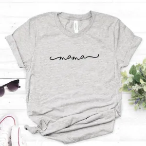 Mama Script Retro Tee (MRK X) mum blouses clearance
