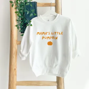 Mama's Little Pumpkin Halloween Sweatshirt girls skirts clearance
