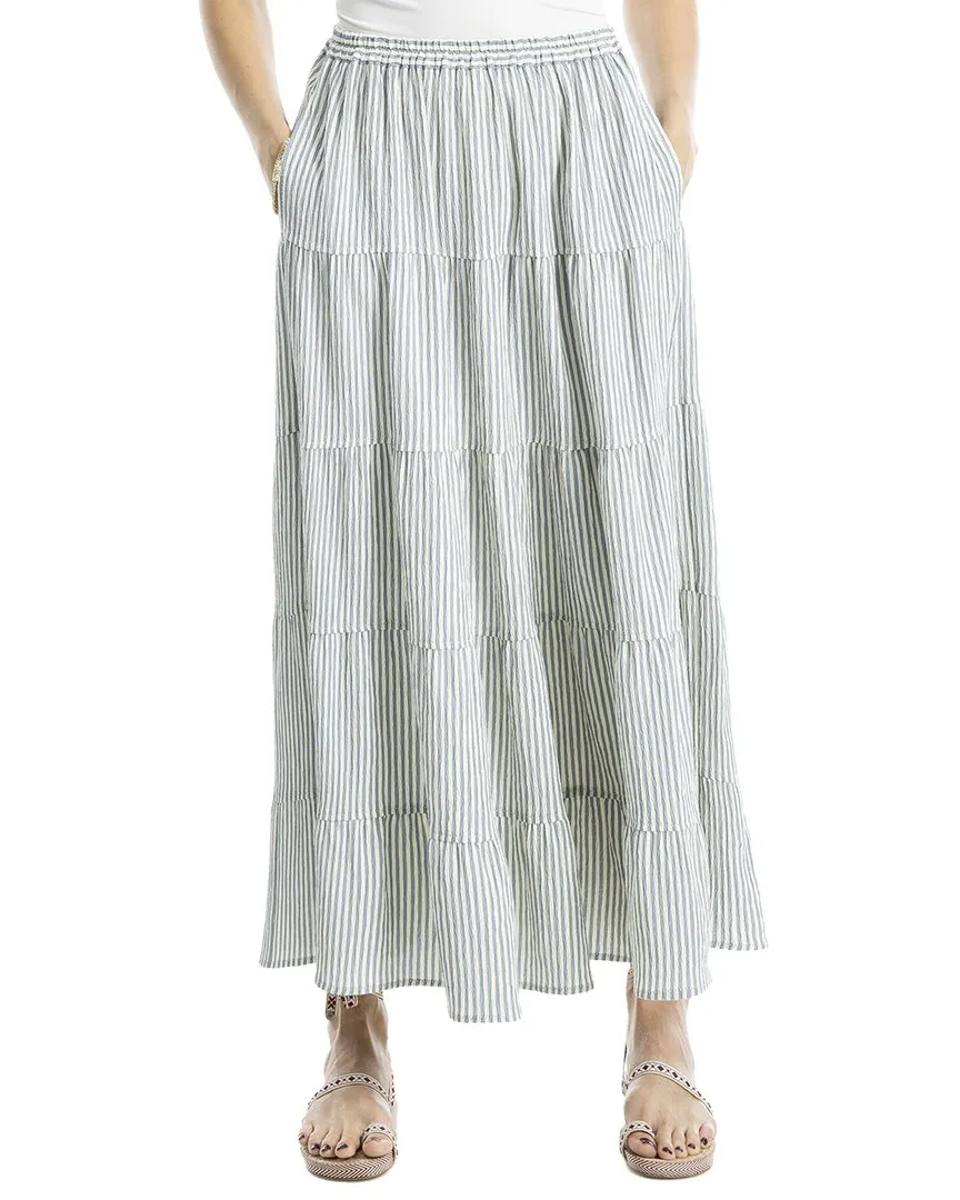 Max Studio Tiered Maxi Skirt