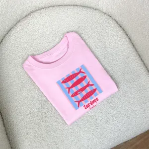 Mediterranean Summer Kids Graphic T-Shirt girls pajamas promo