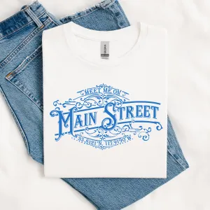 Meet Me On Main Street Co-Ordinates T-Shirt pregnancy jeans best price