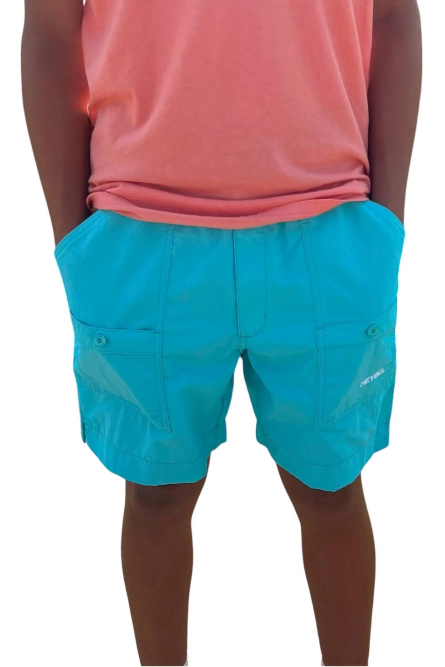 Men's Bay Shorts In Seafoam