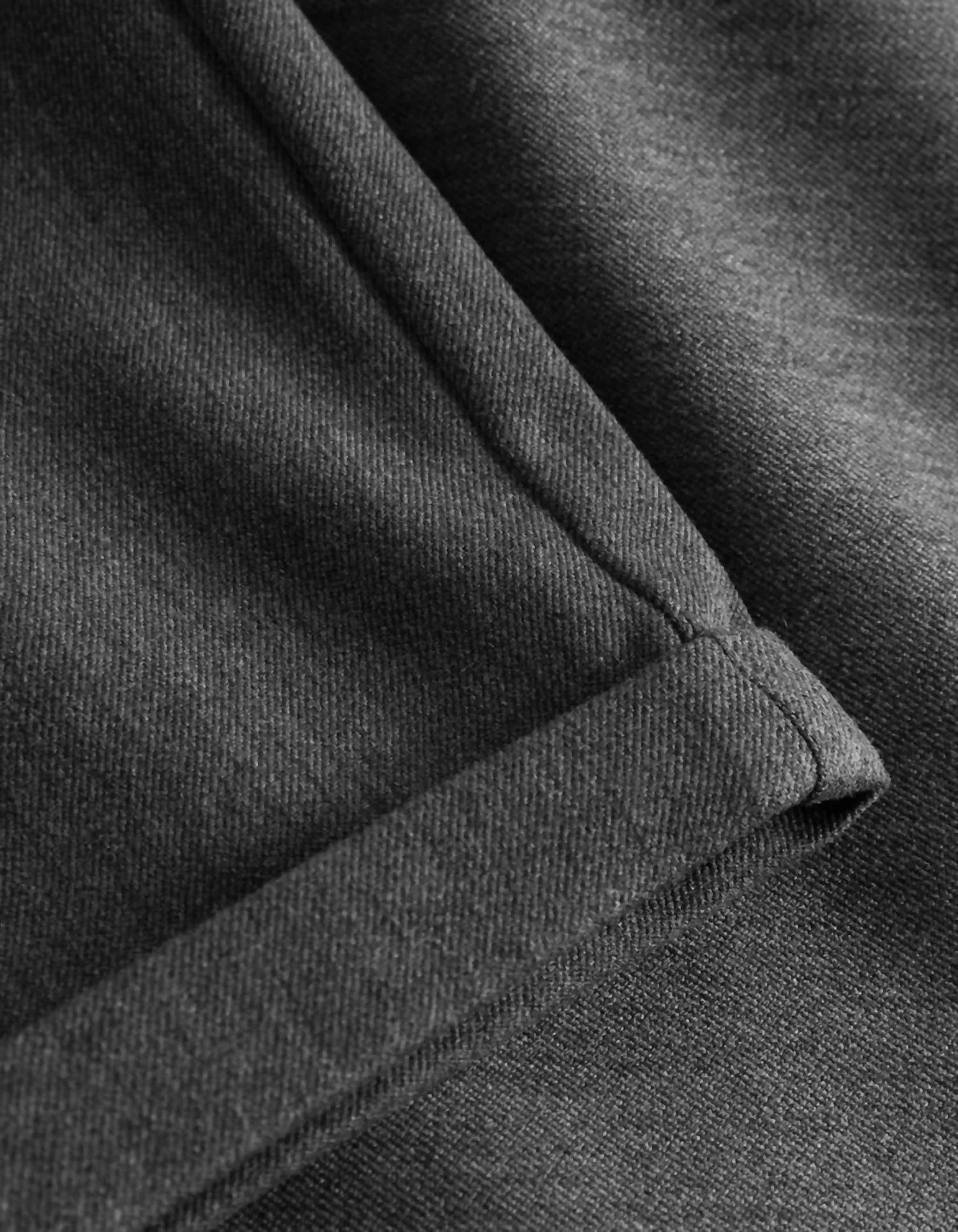 Men's Como Suit Pants In Grey Melange