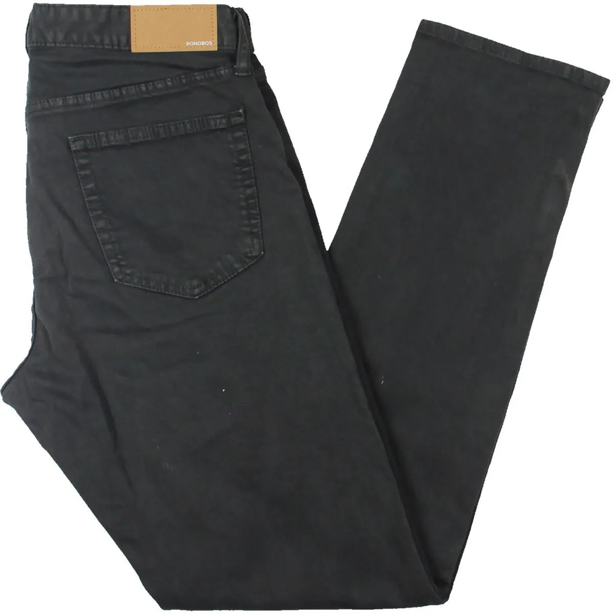 Mens Denim Casual Straight Leg Pants