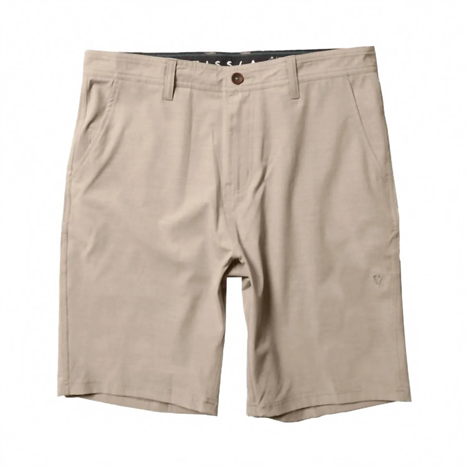 Men's Fin Rope Hybrid Short In Dark Khaki
