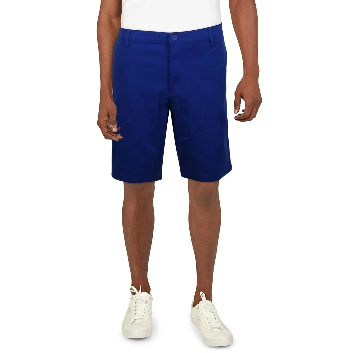Mens Logo Cotton Chino Shorts