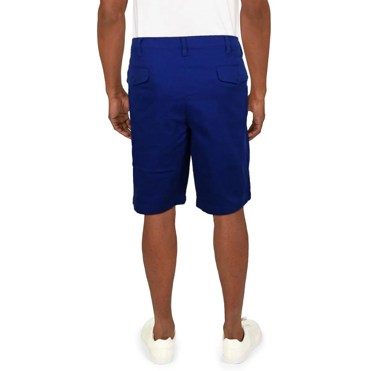 Mens Logo Cotton Chino Shorts