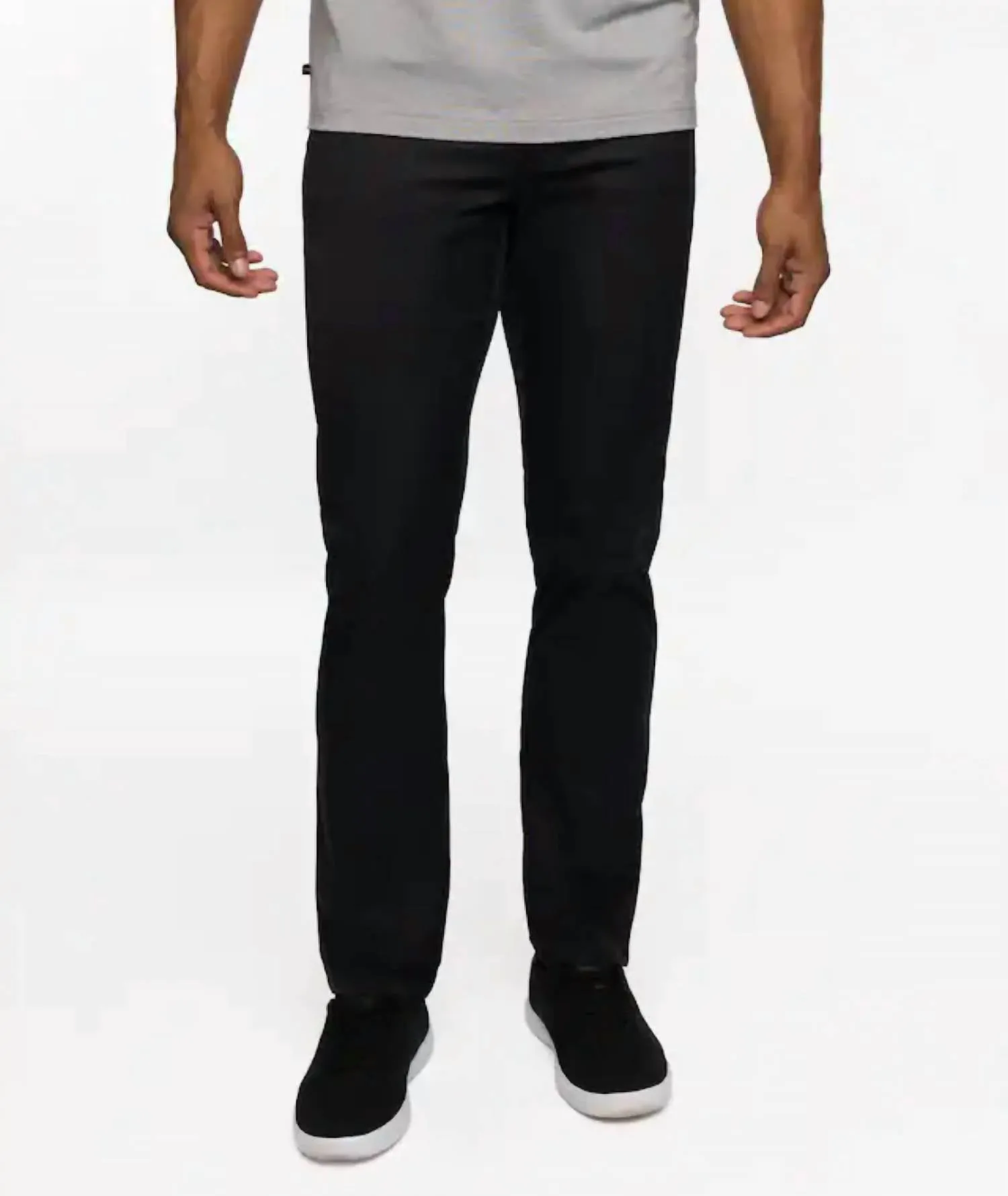 Men's Open To Close Pants In Black