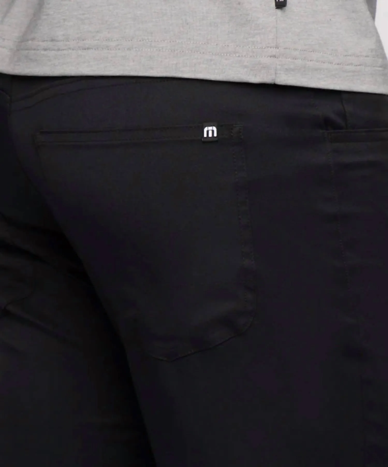 Men's Open To Close Pants In Black