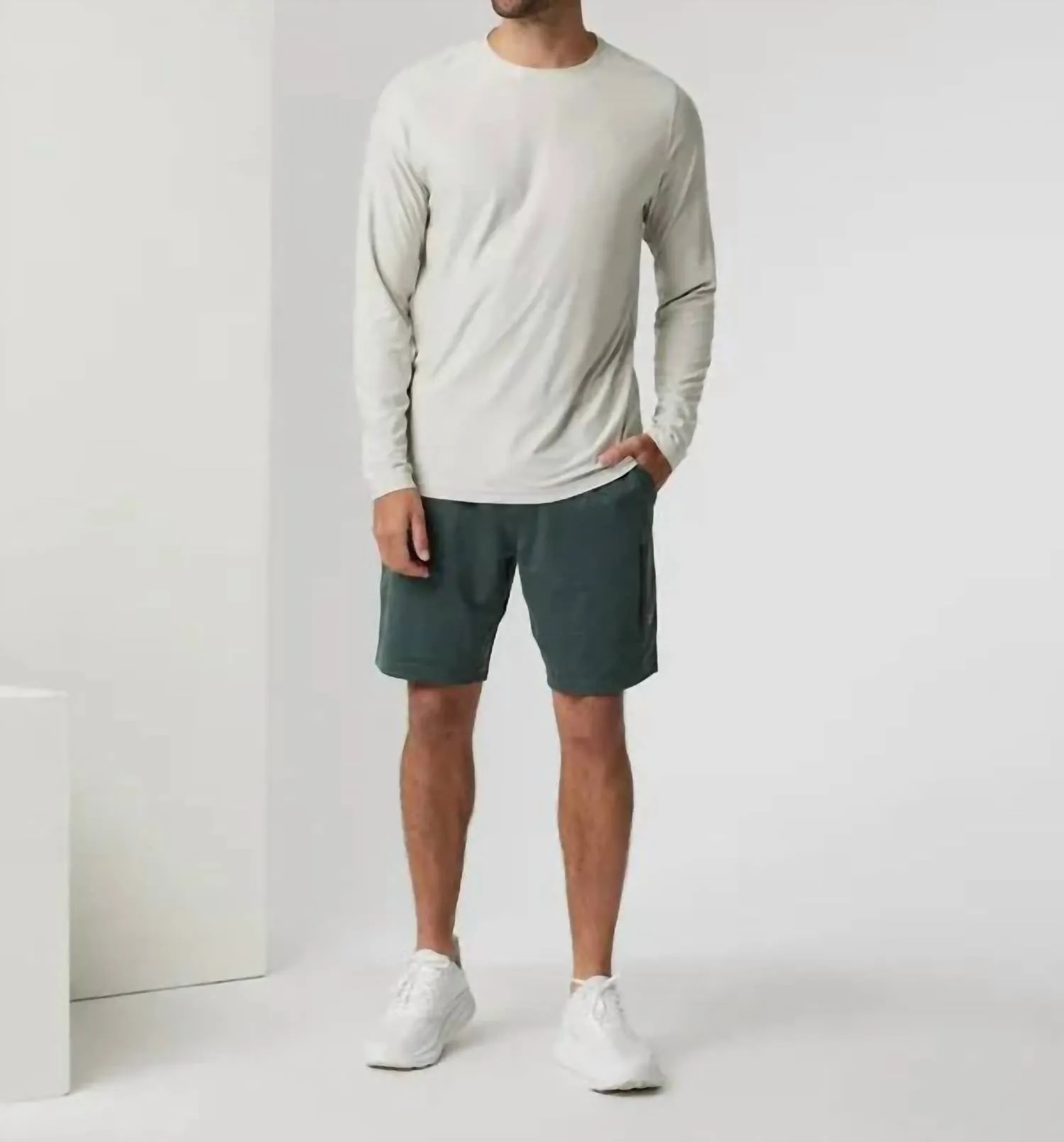 Men's Sunday Short In Aspen Heather