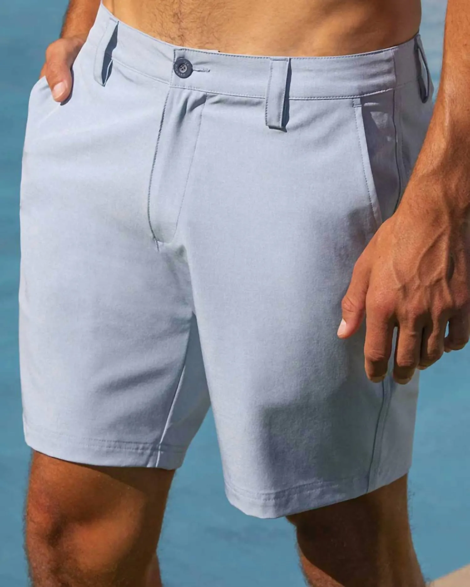 Mens Surf & Turf Short In Chambray