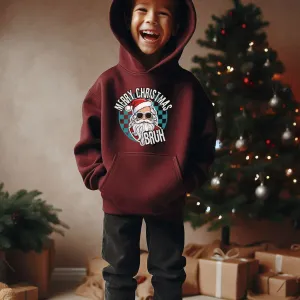 Merry Christmas Bruh Kids Hoodie boys fashion clearance