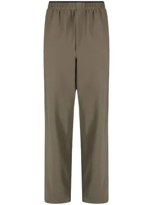 Mid Rise Straight Leg Trousers cheap bottoms online shop