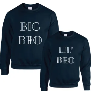 Milano Big Bro & Lil' Bro Matching Navy Sweatshirts boys outfits online store