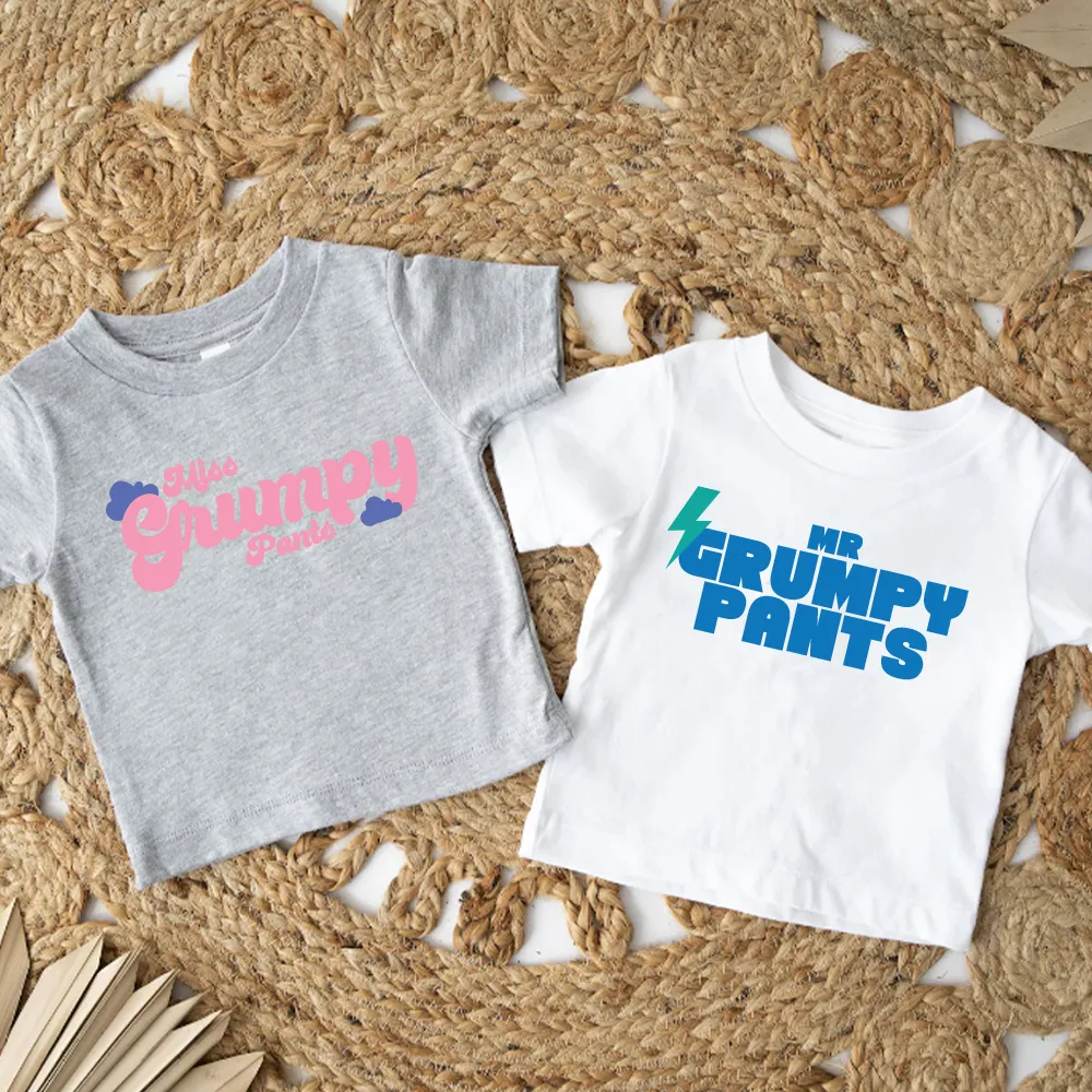Miss Grumpy Pants Kids T-shirt