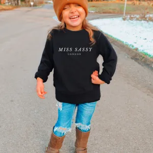 Miss Sassy LDN Core Sweatshirt girls skirts clearance