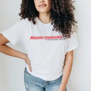 Mission Impossible: School Run White Tee maternity dresses promo